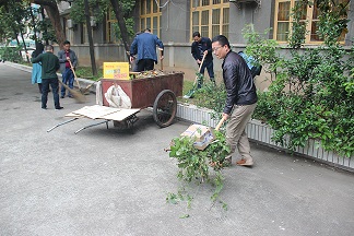 迎卫生城市复审，我们在行动(图5)