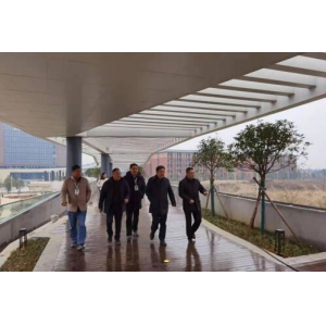 常德财经职业技术学院人行天桥项目建成交付使用