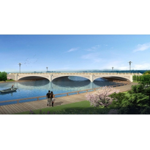 武陵桥钢便桥建成通车