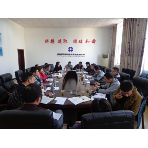 集团公司召开在建项目工作调度会