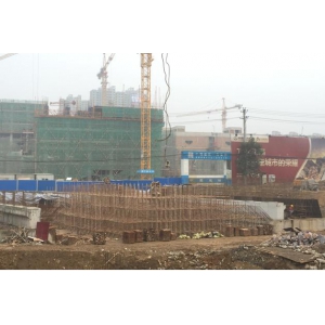 白马桥项目完成桩基施工