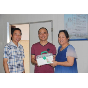 集团公司开展“夏日送清凉”慰问活动