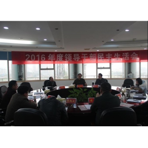 集团公司召开2016年度民主生活会