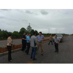 市公路局对G319、G207常德城区段改线工程A合同段进行安全检查